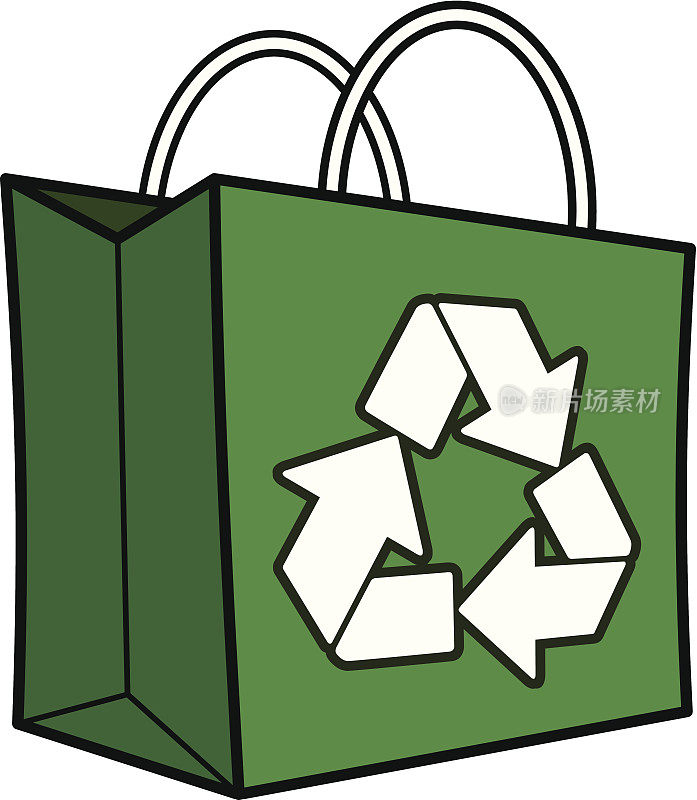 绿色回收袋
