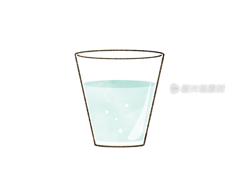 玻璃与水