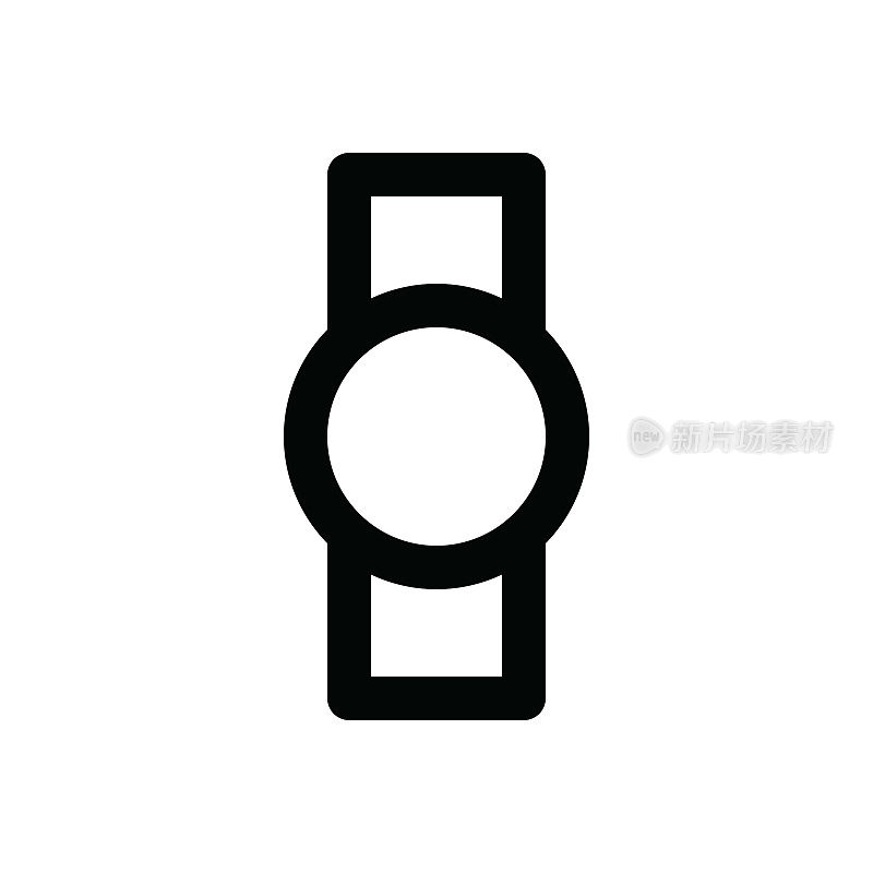 设备细线图标-可编辑笔画