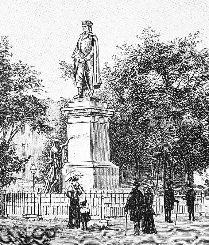 密尔沃基，乔治・华盛顿纪念碑