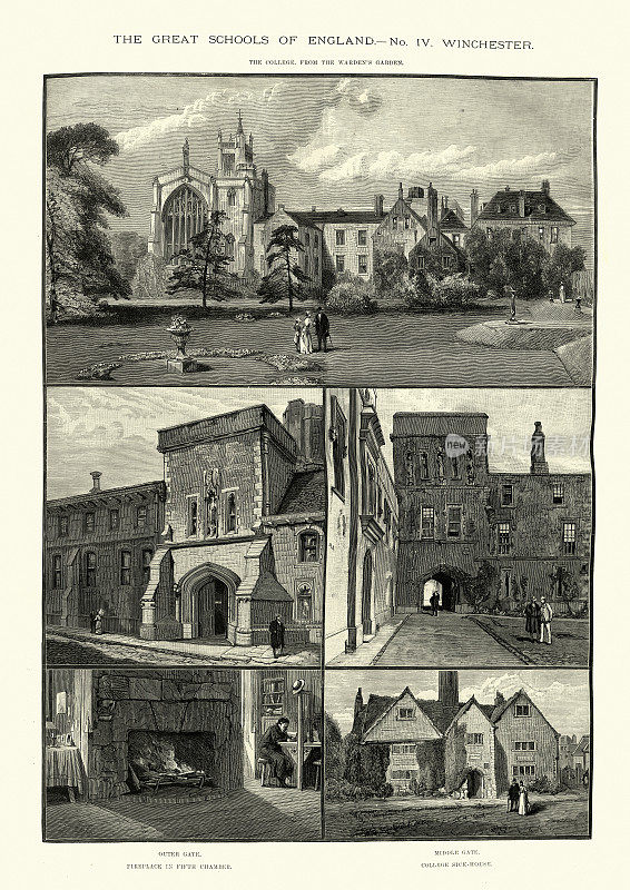温彻斯特学院，英国，维多利亚19世纪