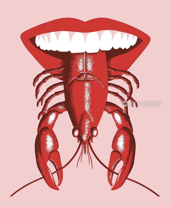 小龙虾的舌头