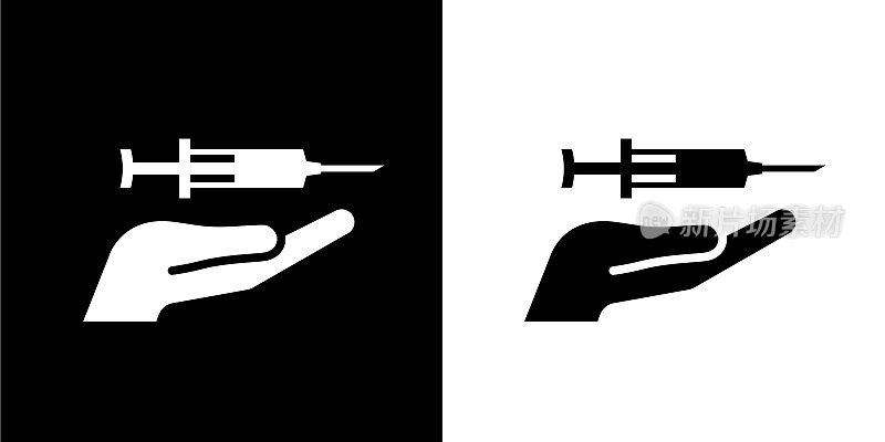 医疗注射器图标