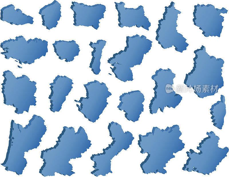 法国地区图标