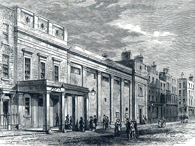 托特纳姆街摄政剧院19世纪伦敦