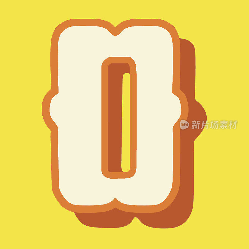 字母O