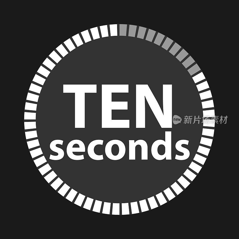 秒表，秒表图标，秒倒计时。时间不等人。