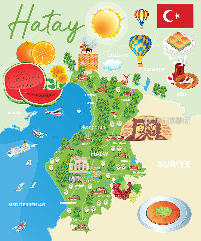 海泰旅游地图