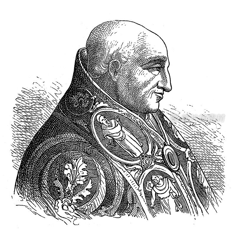 阿德里安六世(1459-1523)，从1522年到次年去世，一直担任教皇。