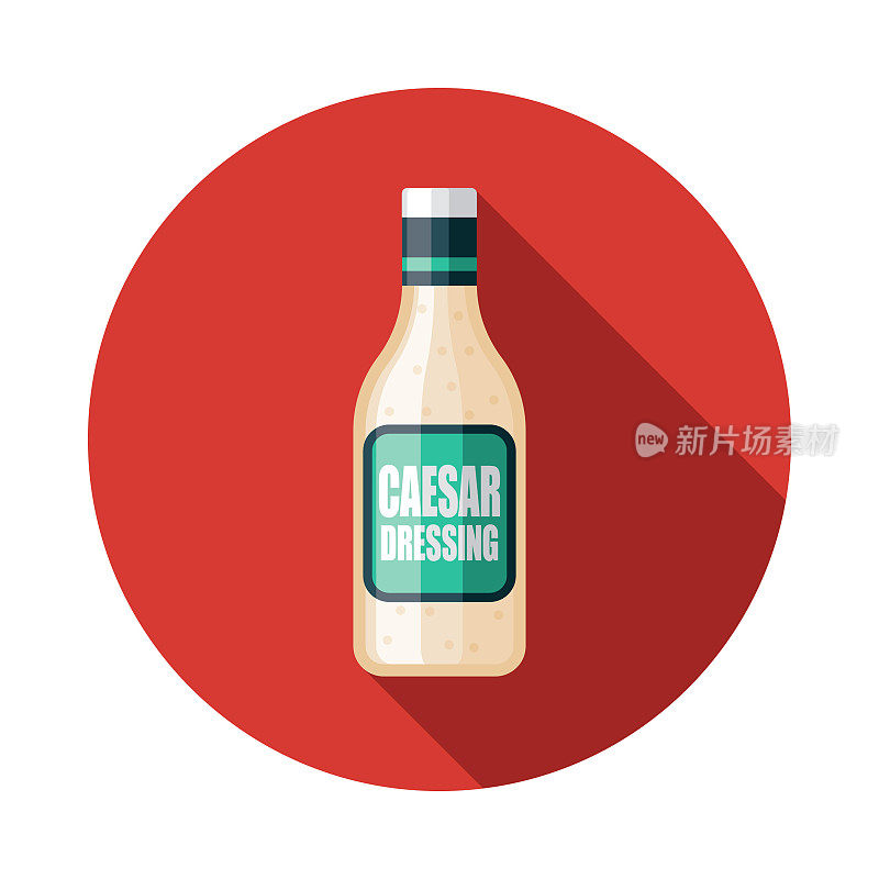 凯撒沙拉酱调味品图标