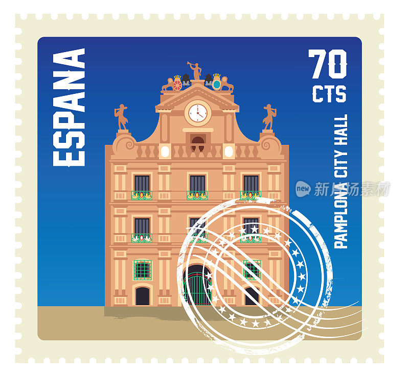 西班牙的邮票