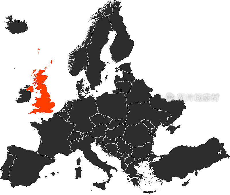 英国地图