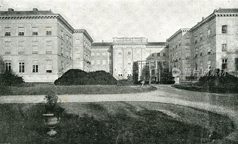 19世纪荷兰海牙皇家宫殿