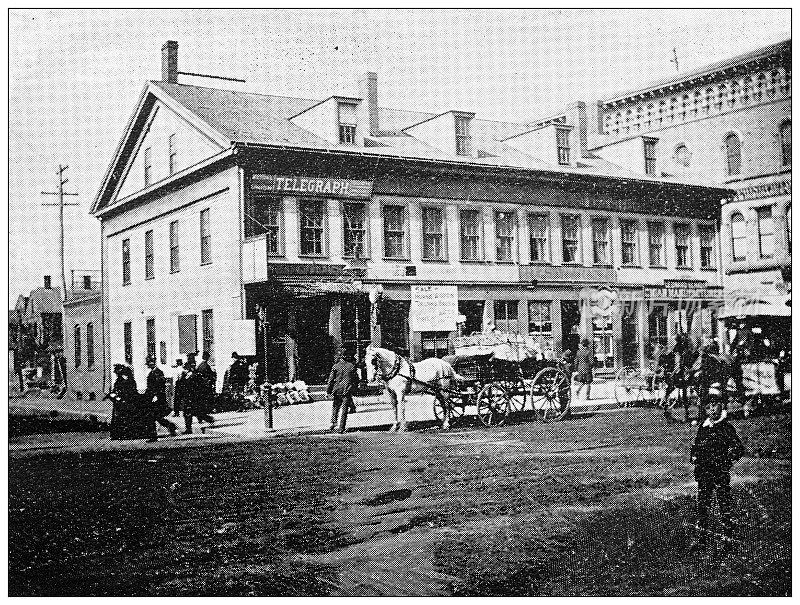 汉普顿县,马萨诸塞州:斯普林菲尔德的古董图像