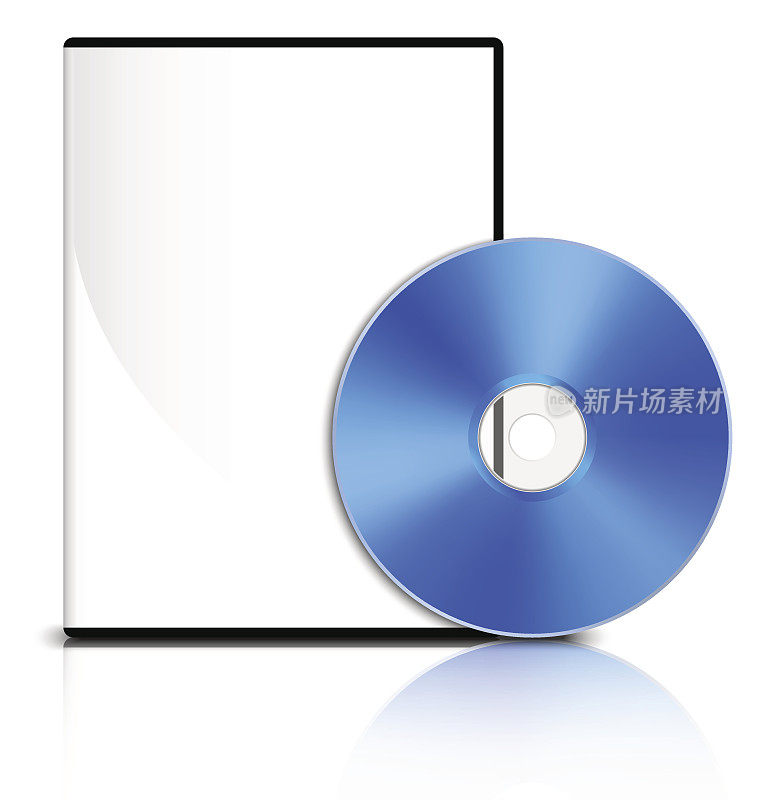 DVD盒和DVD磁盘