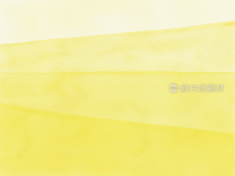 水彩黄色渐变抽象背景。市场营销，广告和演示的设计元素。可作为壁纸，网页背景，网页横幅。