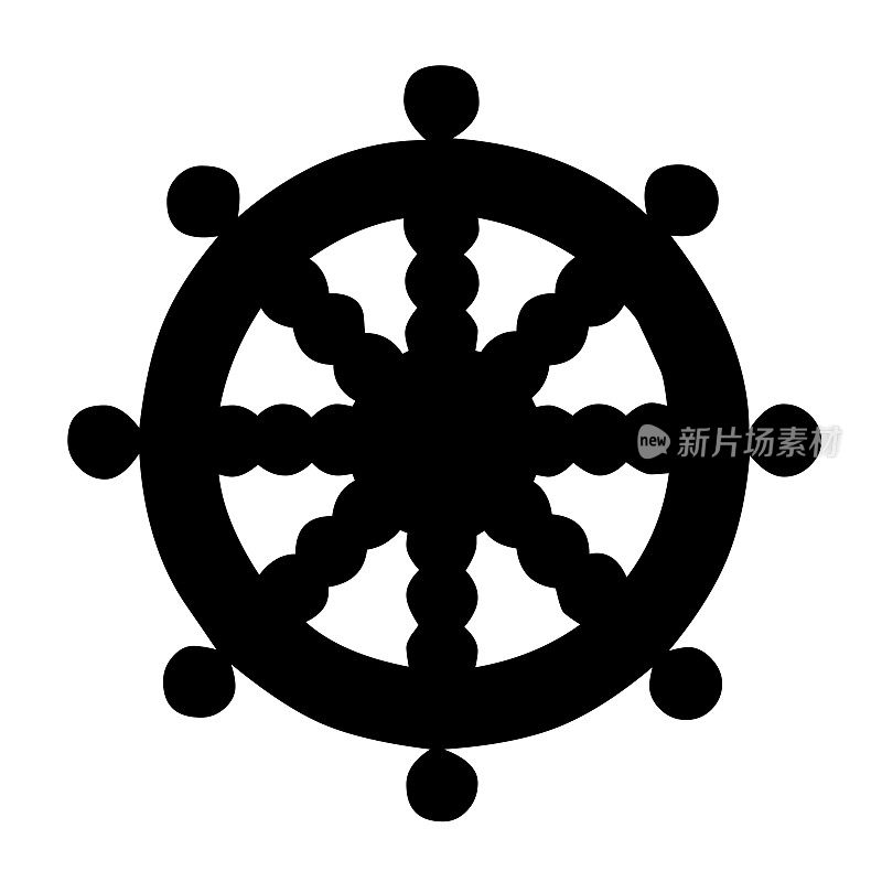 黑轮法的象征