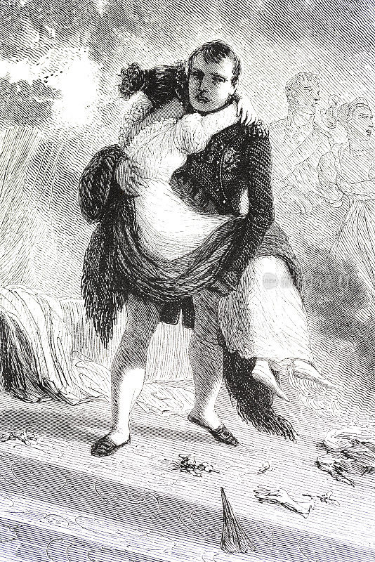 1810年，拿破仑・波拿巴拯救奥地利的玛丽・路易丝大公夫人