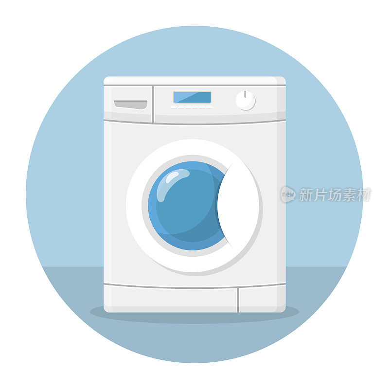 洗衣机平面设计