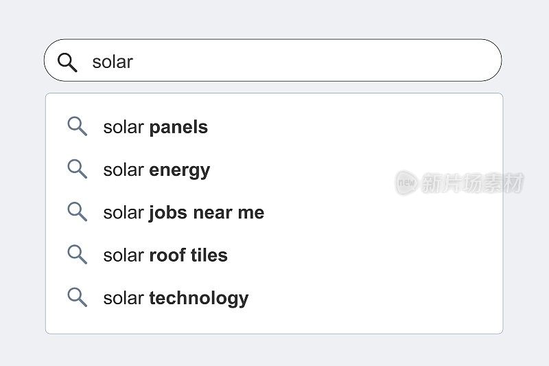 太阳能电池板主题搜索建议