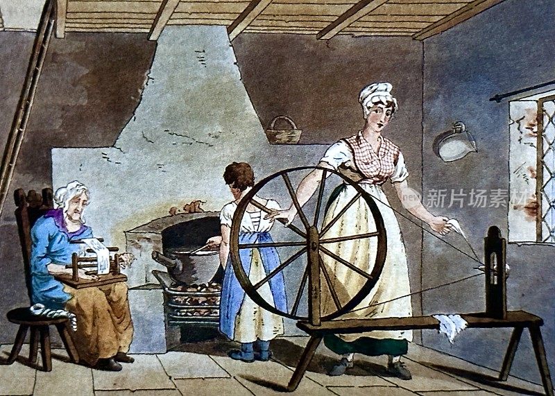 19世纪家庭作业，前工业时代的规则