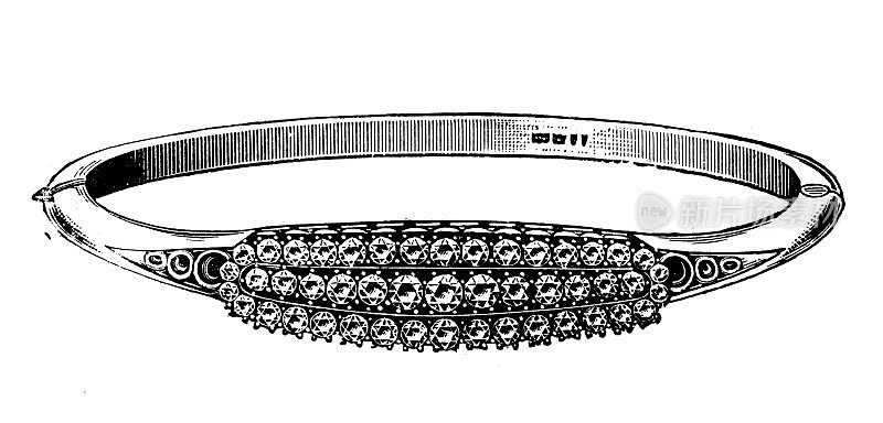 古董图片来自英国杂志:珠宝