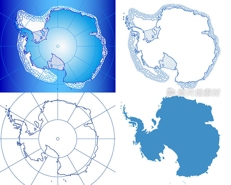 南极地图设置
