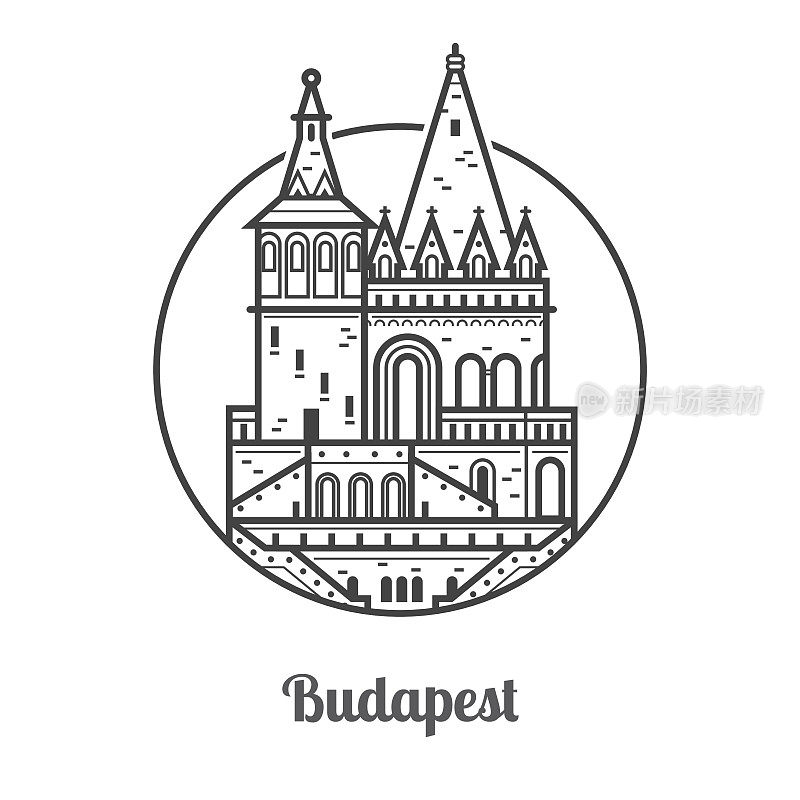布达佩斯旅行图标