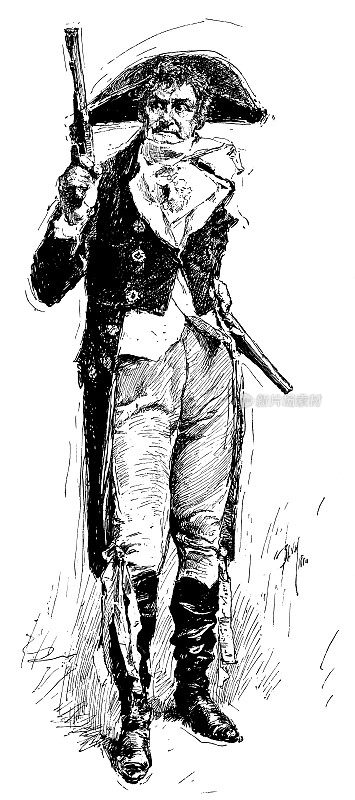 乔・杰斐逊(约瑟夫・杰斐逊三世)在19世纪的《对手》中饰演鲍勃・阿克斯