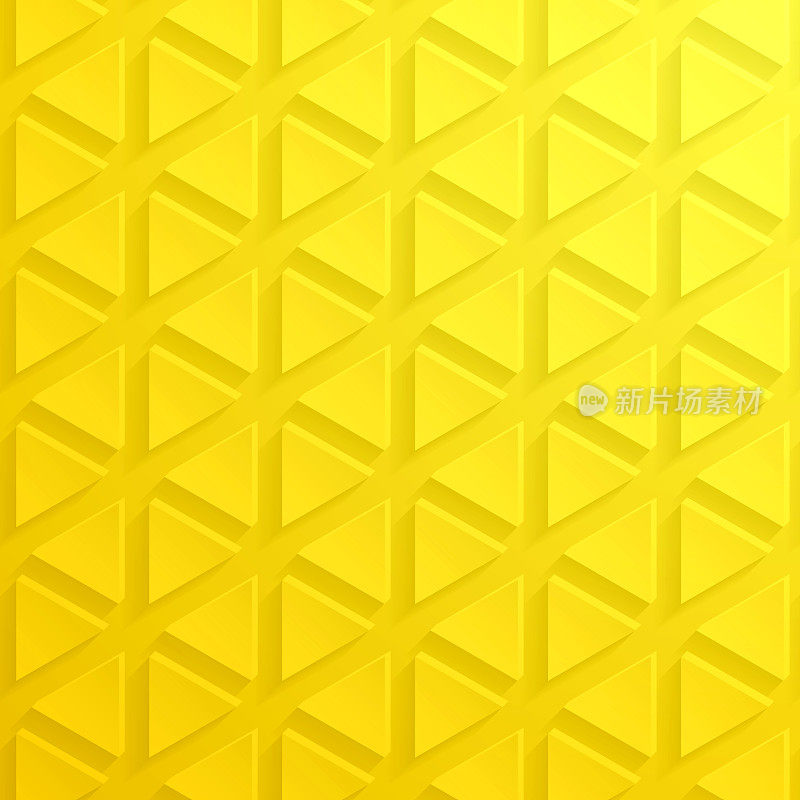抽象的黄色背景-几何纹理