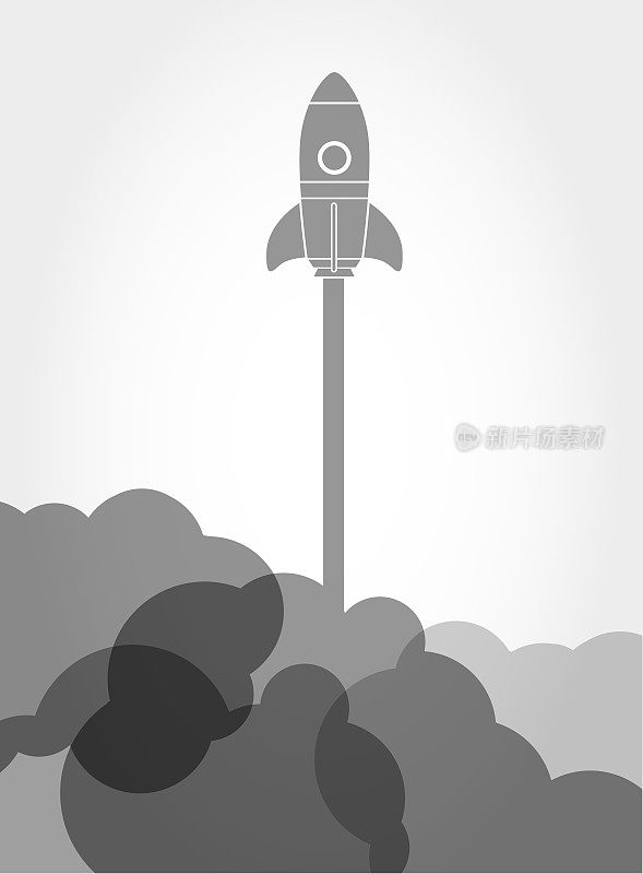创业火箭(黑白版)