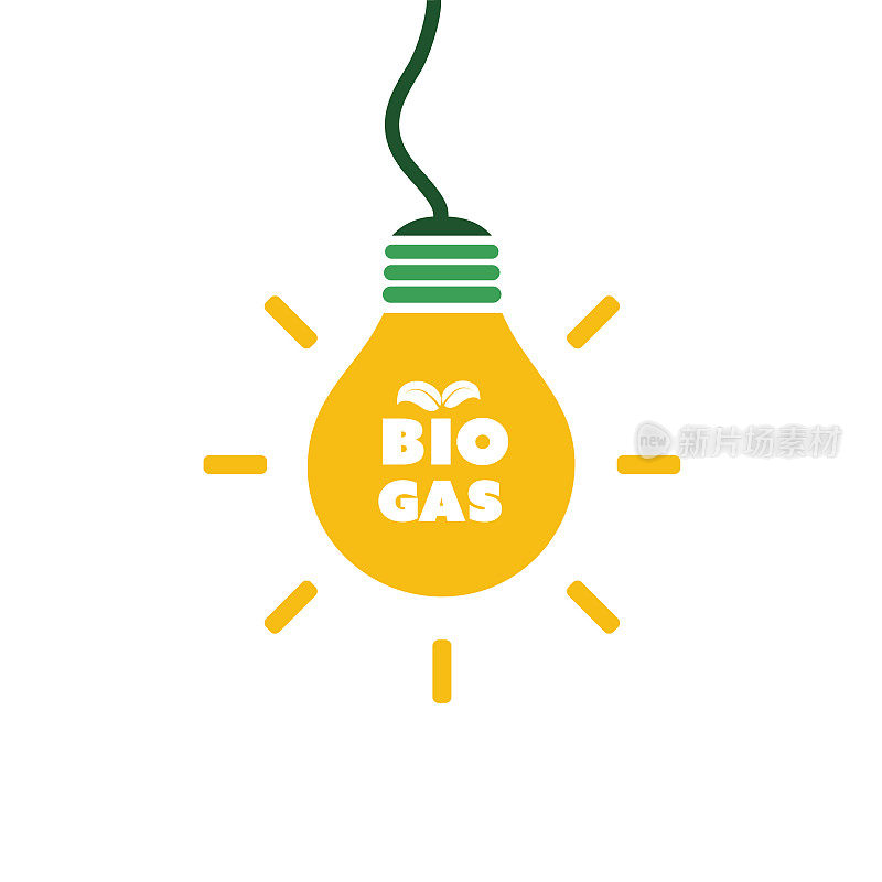 生物燃料-绿色能源，灯泡概念设计