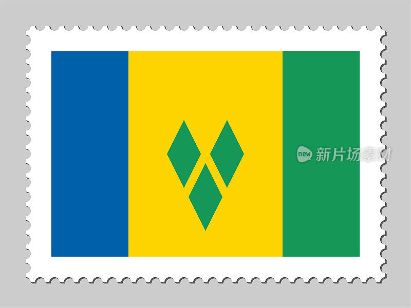 圣文森特和格林纳丁斯
国旗邮票