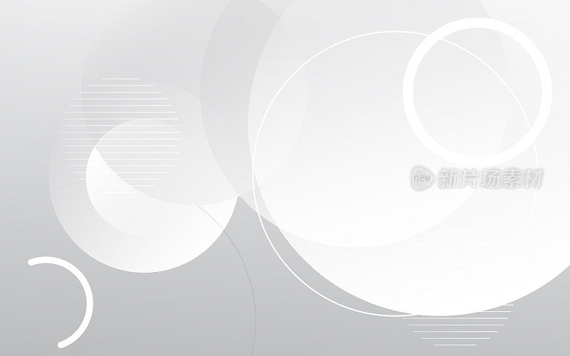 现代抽象灰色和白色高科技几何最小背景