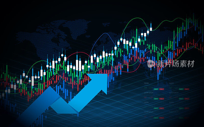 数据分析、研究、审计、规划、统计等财务管理矢量概念