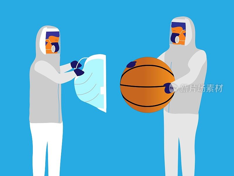 保护篮球