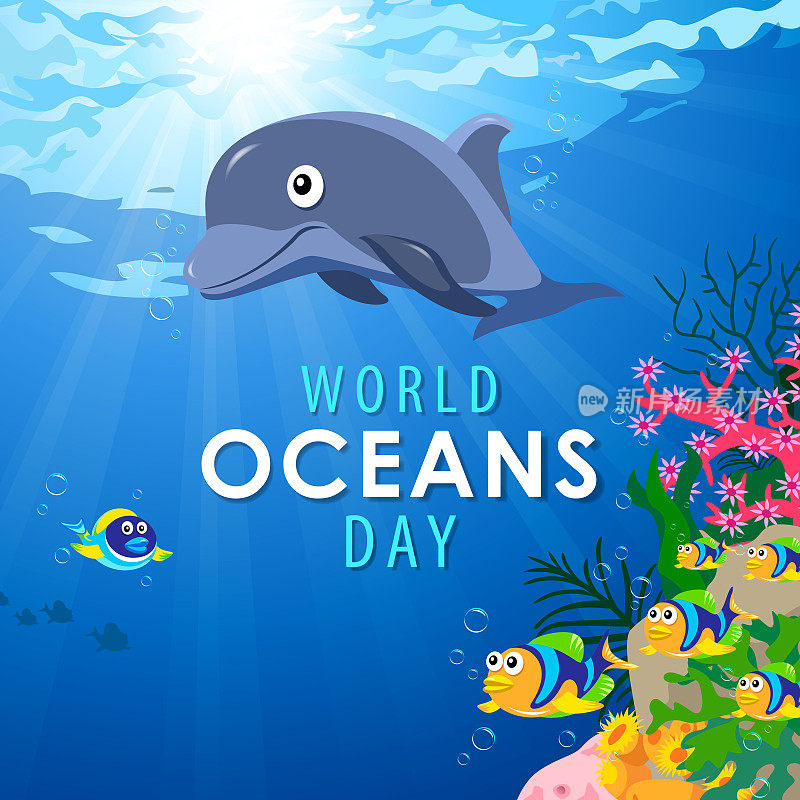 世界海洋日海豚