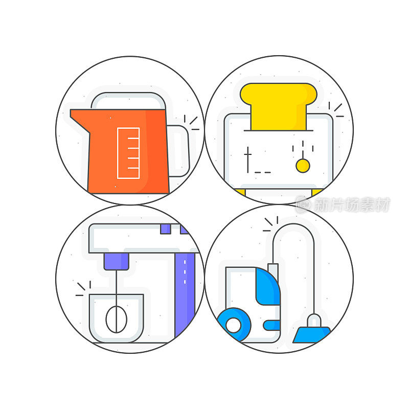 家用电器的图标