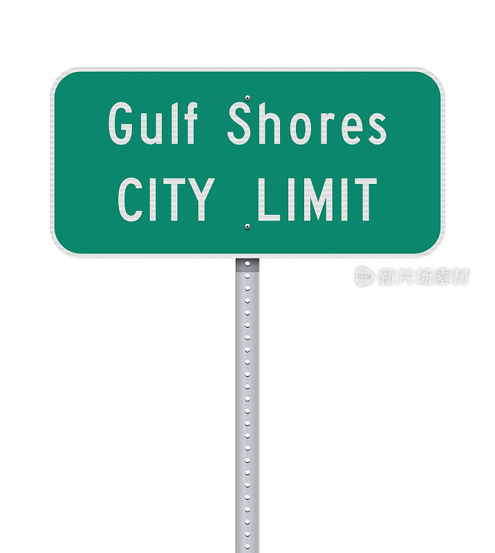 海湾海岸城市限制路标