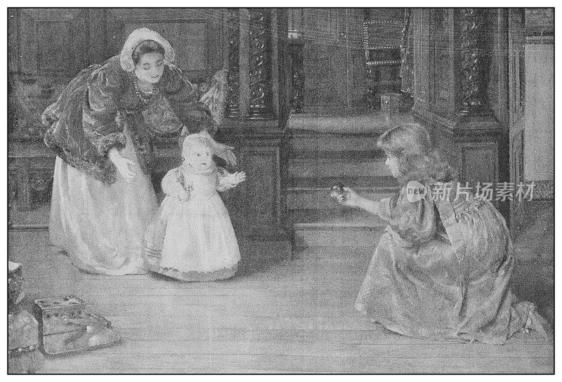 19世纪的名画:劳拉・阿尔玛・塔德玛的《无所冒险，无所拥有》
