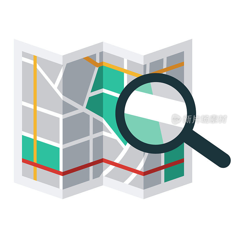 地图图标透明的背景