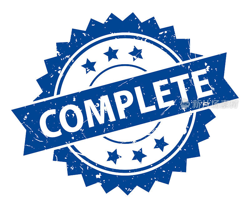 完整-印章,印鉴,印章模板。向量股票插图