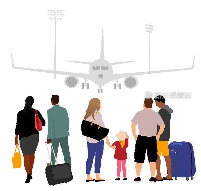 机场行李及旅客家庭团体