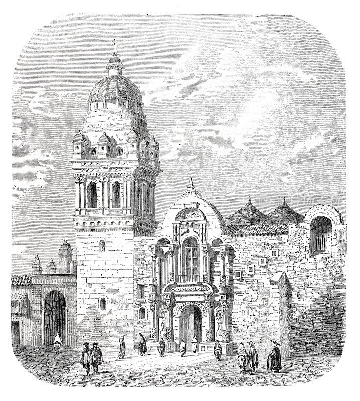 库斯科教堂拉默塞德大教堂1863年