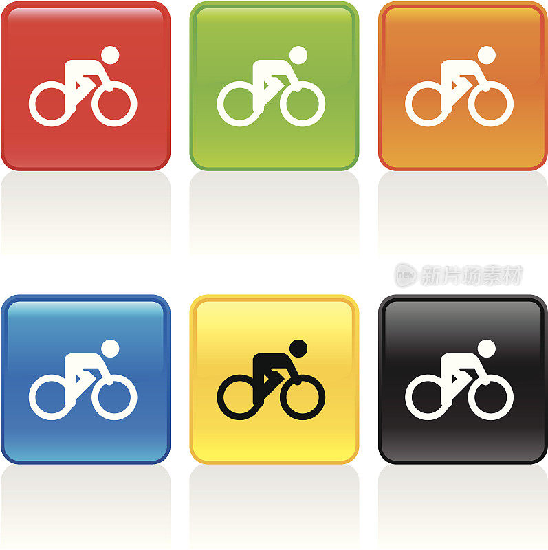 自行车-赛车图标