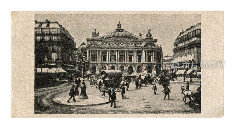 法国巴黎歌剧院加尼耶大厦1899年建成