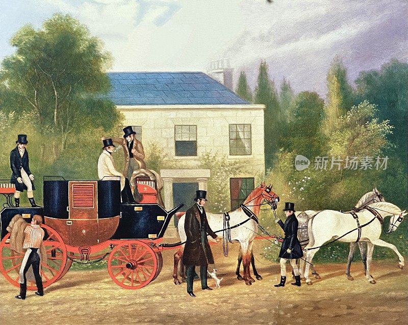 乘坐马车旅行(1836年