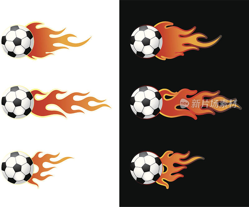 Soccerball与火焰
