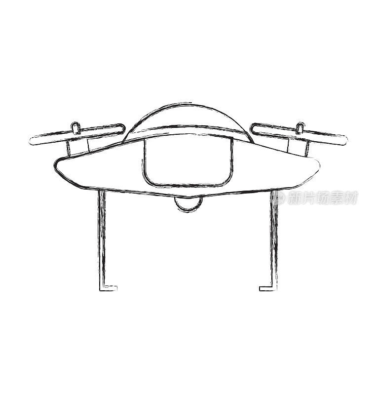 无人机飞行技术图标