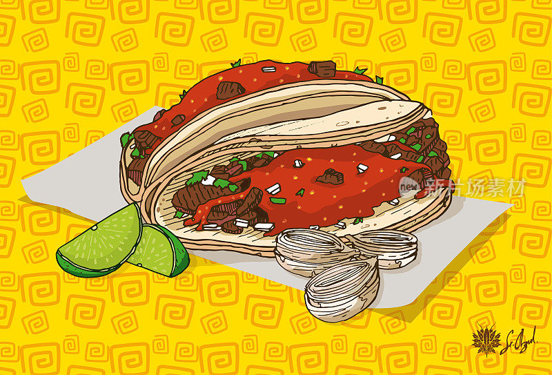 墨西哥街头小吃，墨西哥炸玉米饼